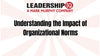 Understanding the Impact of Organizational Norms