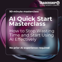 AI Quick Start Masterclass: How to Stop Wasting Time and Start Using AI Effectively